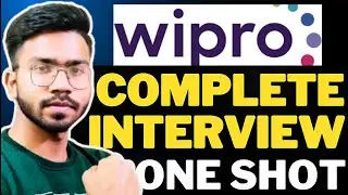 Wipro Interview Questions and Answers One Shot in 1 Video🔥| Wipro Elite Interview Questions