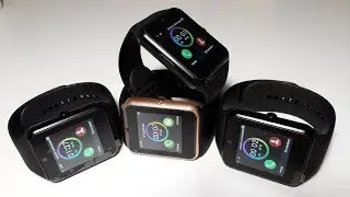 New Smart Watch GT08. Умные смарт часы браслет из Китая по распродаже. Как настроить умные часы