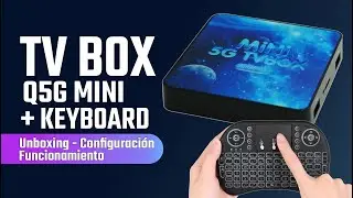 Mini TV BOX Q5Gmini 5G Android 10 | Funcionamiento | Apps
