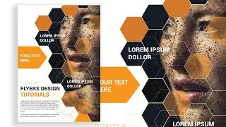 How To Design A Poster / Flyer  Illustrator Tutorial