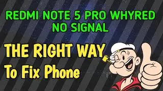 Cara Memperbaiki Xiaomi Redmi Note 5 Pro Whyred Tidak Ada Sinyal, Tidak Ada Layanan