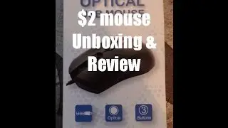 $2 mouse Unboxing & Review