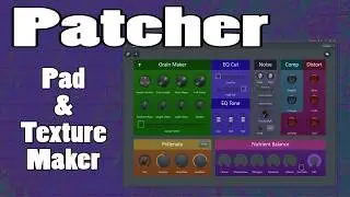 patcher pad and texture generator