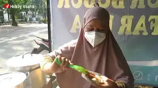 SEHARI HABIS 200 PORSI JUALAN BUBUR SAFAR, SUMSUM