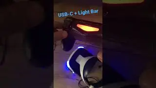 Dualshock 4 USB-C + Light Bar