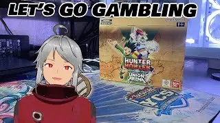 MY NEW FAVORITE CARD GAME! UNION ARENA HUNTER X HUNTER BOX OPENING
