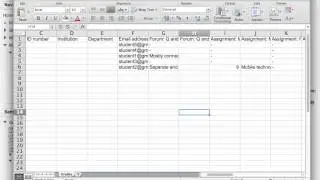 Moodle - Import and export of moodle grades