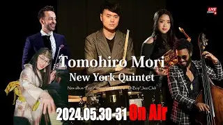 ▶︎Tomohiro Mori Band New album "Prana" release tour Live At “D-Bop”Jazz Club 寺久保エレナ ビデオメッセージ！