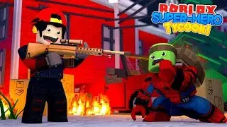 ROBLOX Adventure - DEADSHOT vs SPIDER-MAN