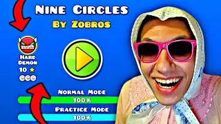 бабушка валя проходит nine circles в geometry dash 2.2
