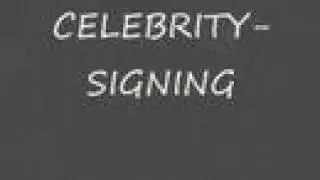 MAYNARD JAMES KEENAN OF TOOL SIGNS FOR IS IN HOLLYWOOD RARE