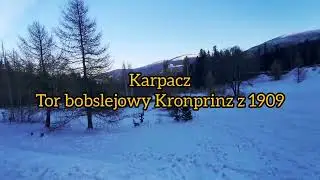 Tor bobslejowy w Karpaczu "Kronprinz" z 1909 roku.