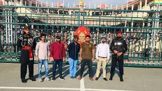 Latest Video Wagah Border Parade Ceremony Pakistan India Border Zero Line