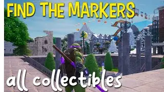 FORTNITE Find the Markers - All Collectibles - 5487-2883-9412