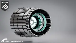 NH12 _ Exhaust Nozzle design in blender _ blender modeling