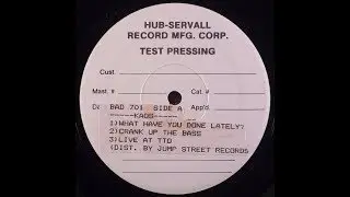 Kaos  Live At TTO 1988 TEST PRESS