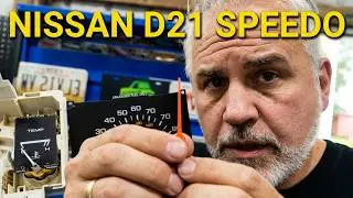Nissan Hardbody D21 Speedometer Fix and New Needle Installation