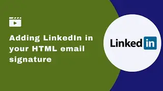 Different ways to add a LinkedIn button to your email signature