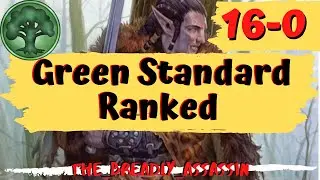MTG Arena - Standard Ranked - MONO GREEN