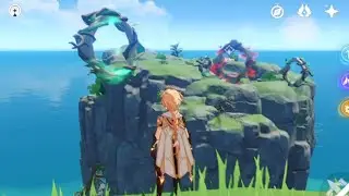 How to do the hoop puzzle On the Golden Archipelago (Incase you skipped tutorials)