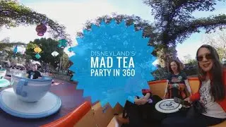 360 Mad Tea Party Ride at Disneyland