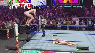WWE 2K23 Naruko VS Hinata Bikini Match