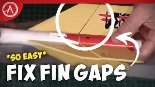 How to Fix Gaps Between In-Line Fins on Your Model Rockets