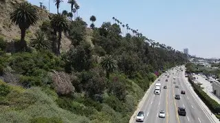Palisades Park, Santa Monica by Drone