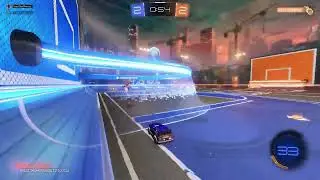 Biting The Curb in Rocket League