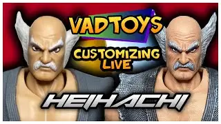 Customizing Live - Repaint Game Dimension Tekken Heihachi Custom Figure