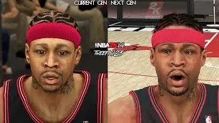 NBA 2K14 - Next Gen vs Current Gen Legends Face Comparisons
