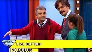 Güldür Güldür Show 190.Bölüm - Lise Defteri