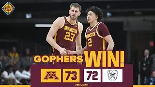 Highlights: Gopher Basketball Wins NIT Opener Over Butler