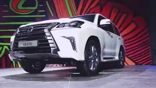 Lexus LX 570 presentation at Elektra Events Hall 27.11.2015