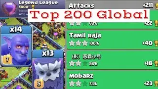 Town Hall 15 TH15 Top Legends League Trophy Pushing With Yeti, Bowlers and Earthquake, Let’s Play 1