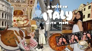 A WEEK IN ITALY: Milan, Venice, + Rome! Eating and Sightseeing! (with my mom!)