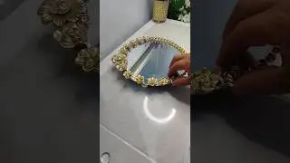 Bandejas decorativas con perla y flores muy fácil de hacer muy elegante #diy #diyideas #decoration