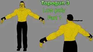 Low Poly Character Tutorial In Topogun 3 And Maya (Part 1)