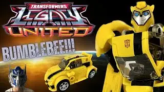 Transformers Legacy United - Animated Bumblebee Full Review and Transformation