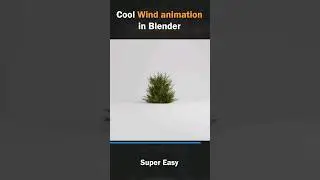 Create quick wind animation in blender (no rigging) 