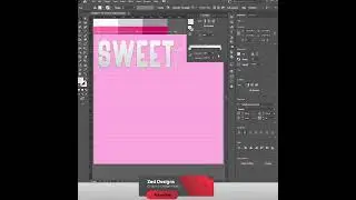 YOU are So Sweet 3D Text Effect in Illustrator 