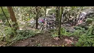 Hutan Rekreasi Sungai Tekala Waterfall Gombak Hulu Langat Geopark #nature #waterfall