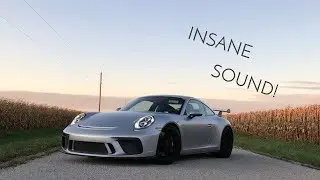 NEW 911 GT3 IN COLLEGE! *SO LOUD*