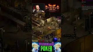 🎲 Покер в ДИАБЛО!!! 🎲 [ Diablo 2:Resurrected ] #shorts #shortvideo #youtubeshorts #merenkoff