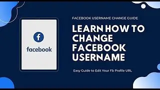 How To Change Username On Facebook 2021 How to create facebook custom URL Bangla|| ToT- Talk of Tech