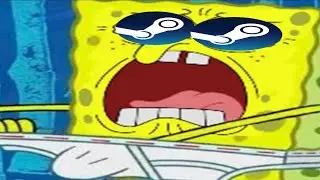 The Most Steam games are Portrayed by SpongeBob