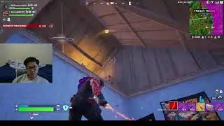 Fortnite live stream on Oct 13 2023