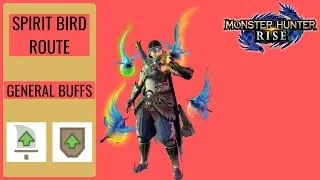 Spirit Bird General Buff Run For Each Hunt In Monster Hunter Rise !!!