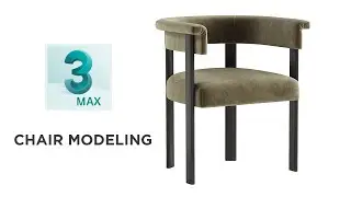 Chair Modeling in 3ds Max || Furniture Modeling in 3ds max 2022 in Hindi