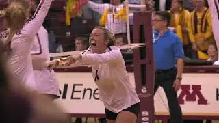 Gopher Volleyball 2017 Season Highlights (CMM Productions)